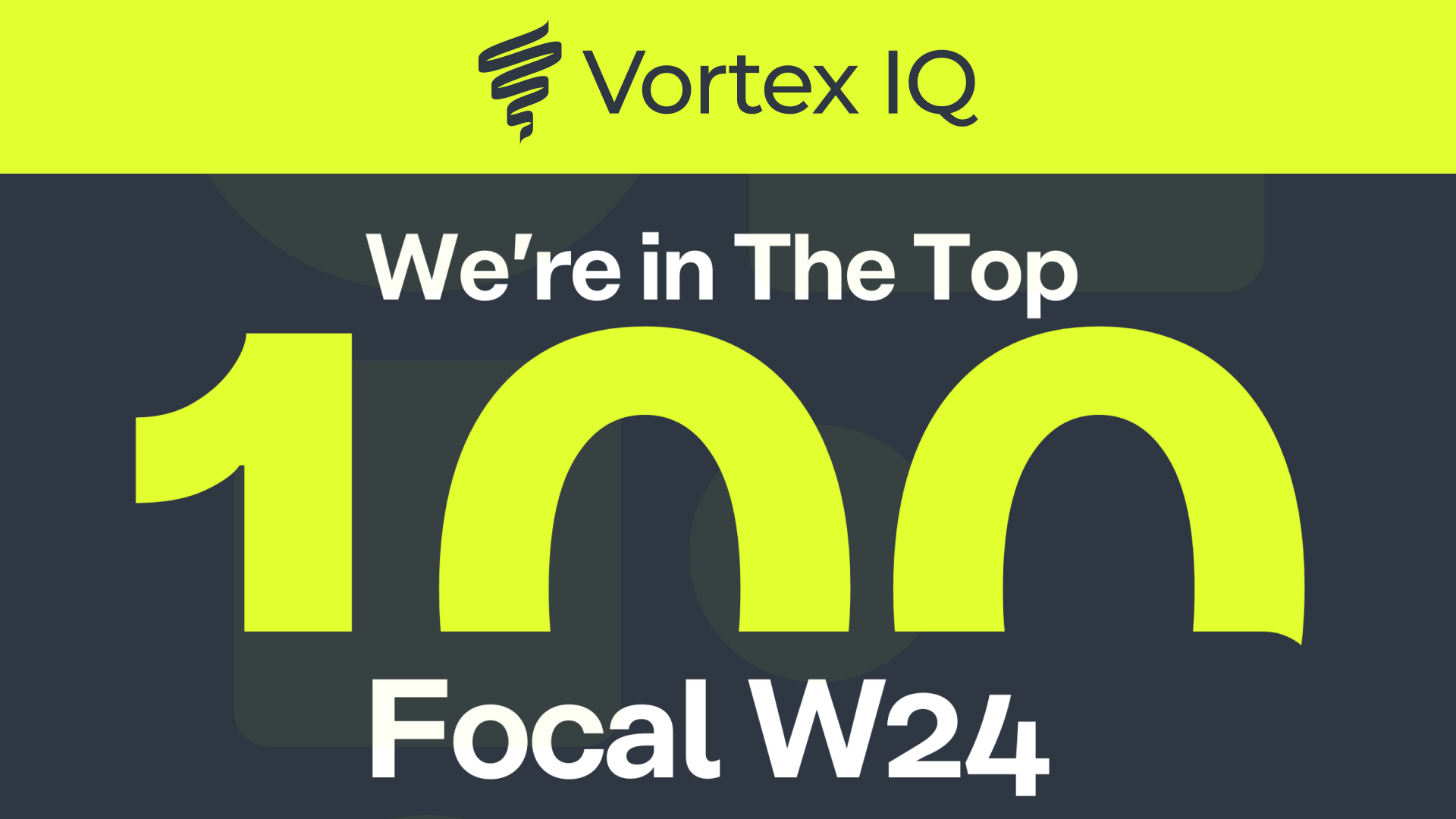 Vortex IQ Selected for Focal W24 Demo Day: Pioneering the Future of E-Commerce Optimization
