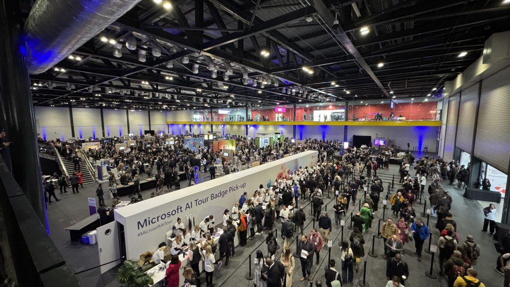 Microsoft AI Tour Main Hall