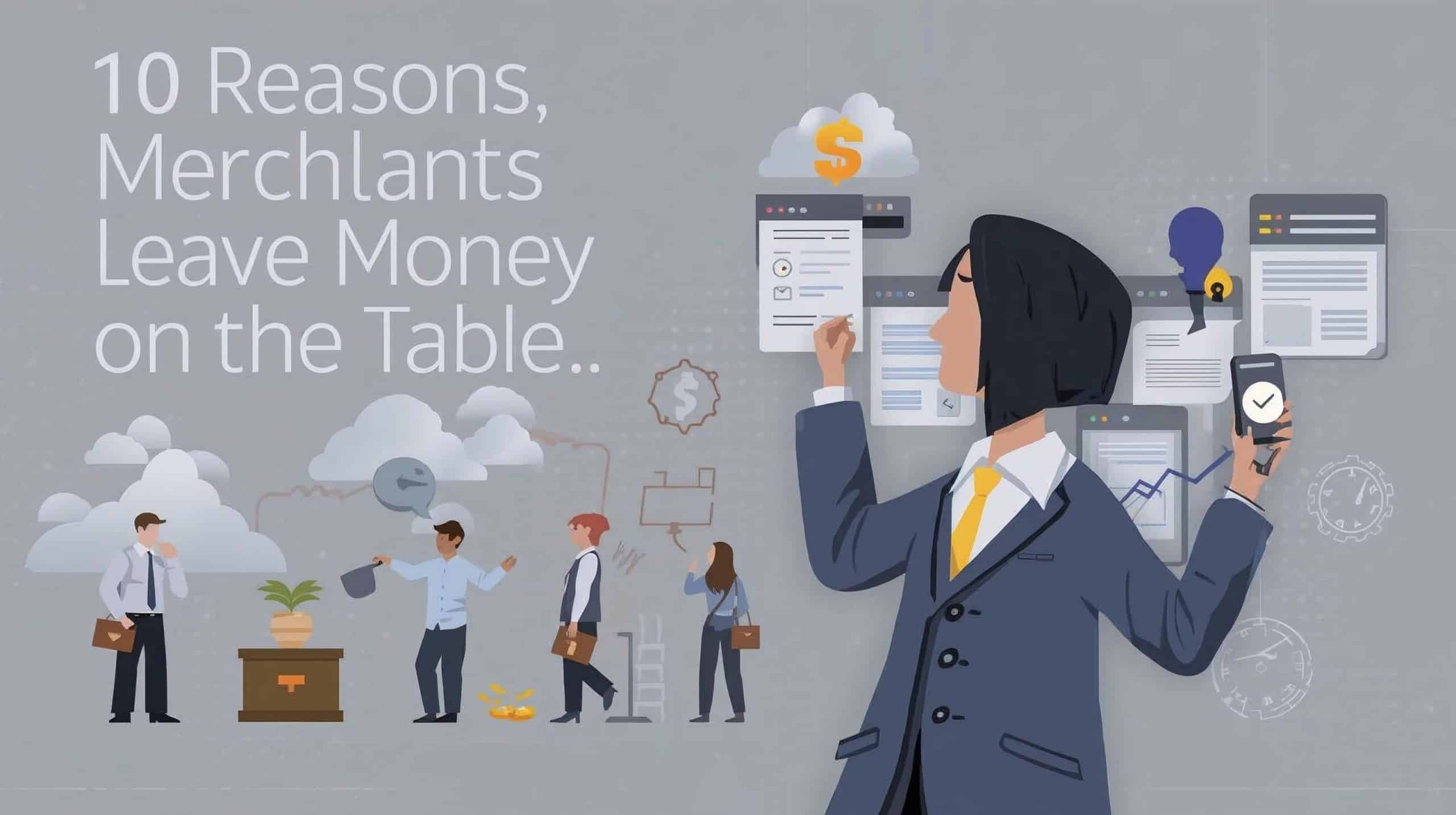 10 Reasons Merchants Leave Money on the Table